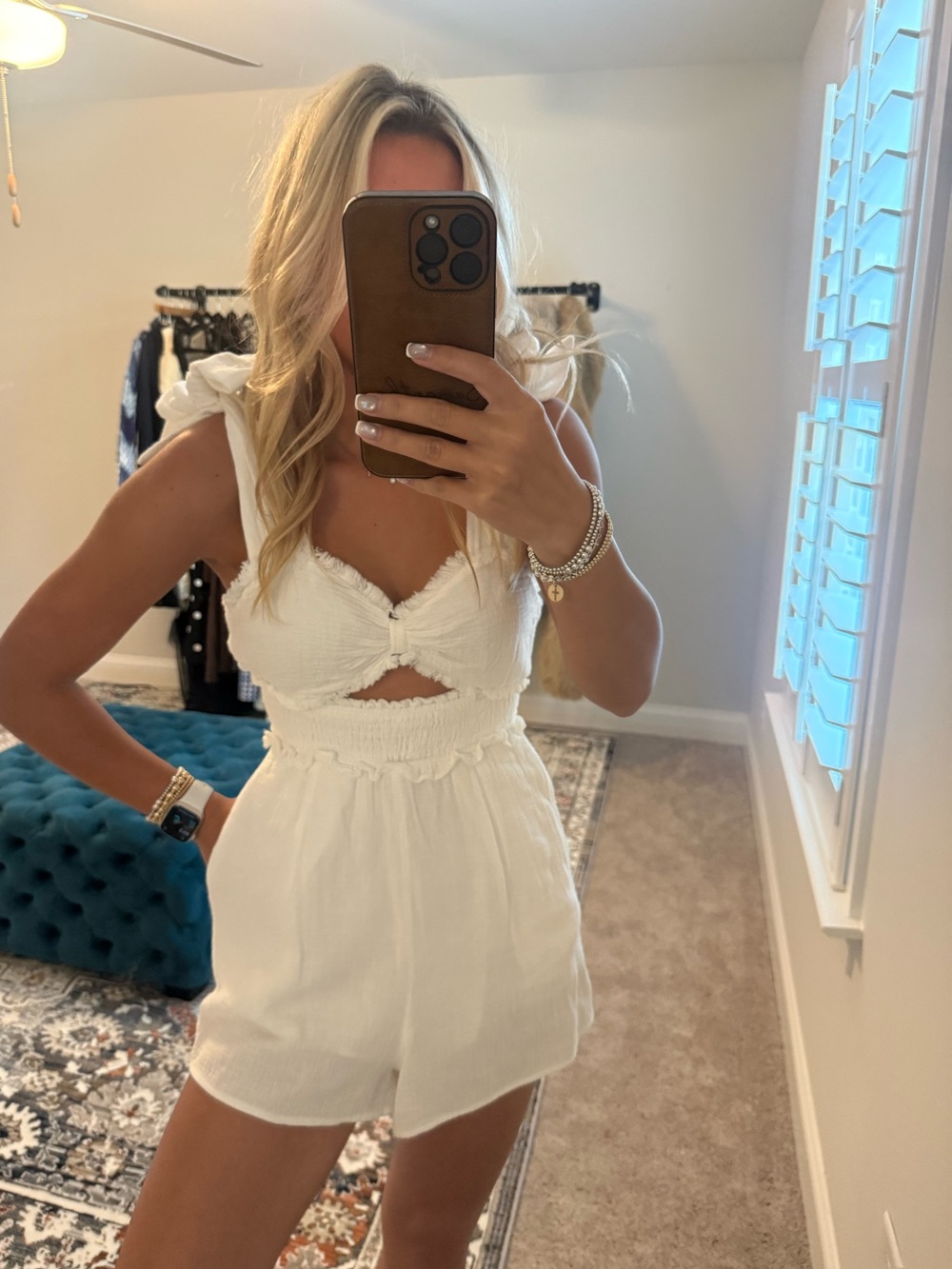 White Romper
